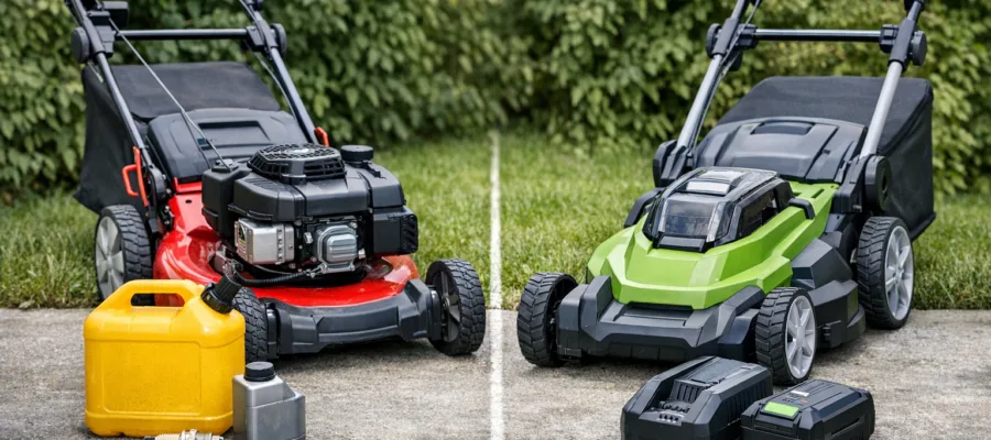 Benzin vs. Akku Rasenmaeher: Vorteile, Nachteile und Kaufempfehlung