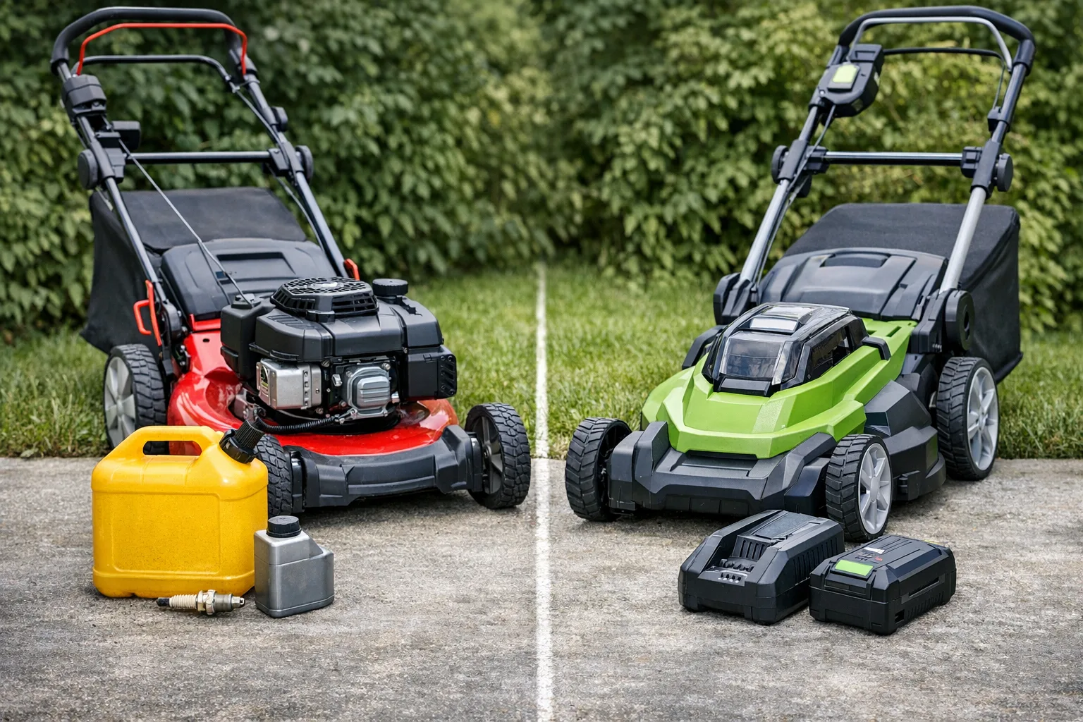 Benzin vs. Akku Rasenmaeher: Vorteile, Nachteile und Kaufempfehlung