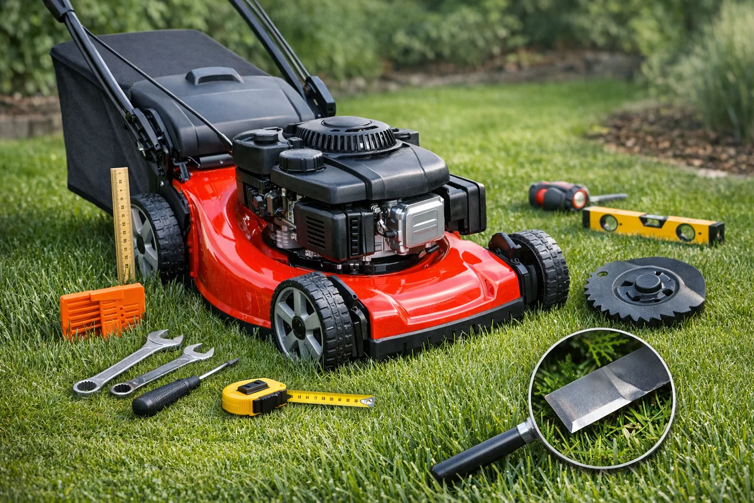 Den Rasenmaeher richtig einstellen: DIY Tipps fuer optimale Schnittergebnisse im Garten