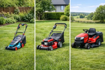 Rasenmäher effizient einsetzen für jeden Rasentyp