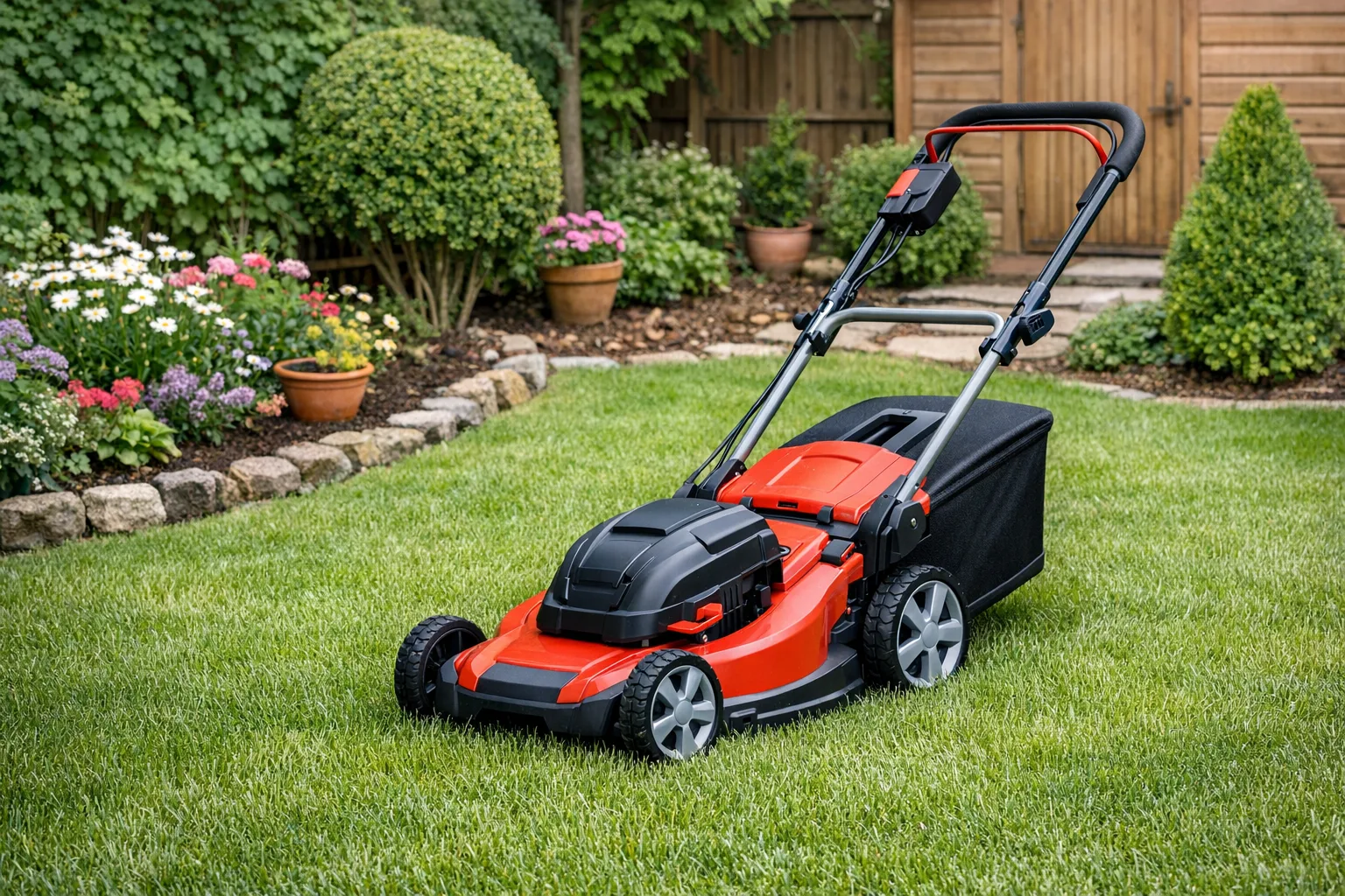 Rasenmaeher fuer kleine Gaerten: So erzielen Sie perfekte Ergebnisse