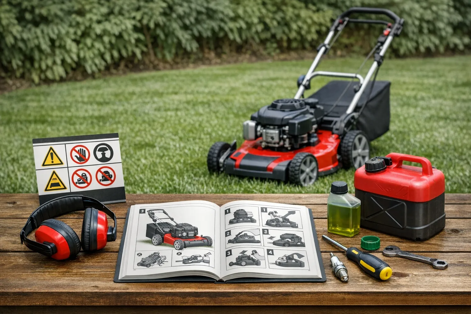 Schritt-fuer-Schritt Bedienungsanleitung fuer Rasenmaeher: So nutzen Sie Ihr Geraet sicher und effizient