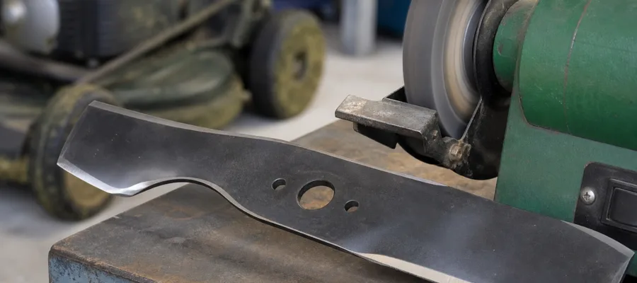Rasenmaeher Messer selbst schaerfen: Effiziente Techniken fuer ein perfektes Schnittbild